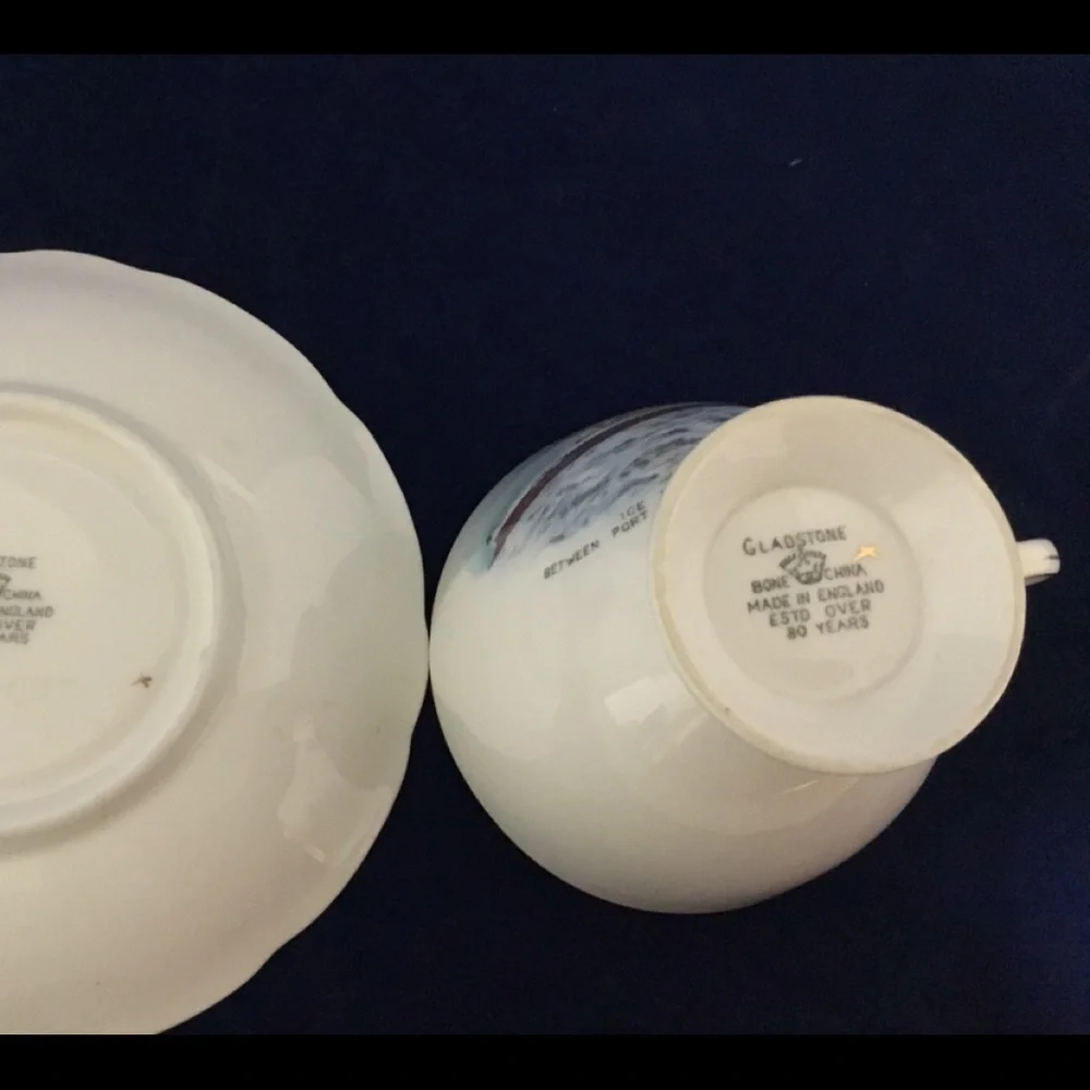 Vintage GLADSTONE‎ BONE CHINA TEA CUP